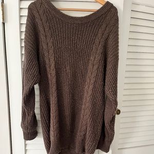 Tunic sweater